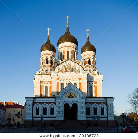 Alexander Nevsky Cathedral In Tallinn