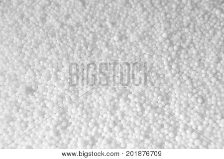 Photo of white saltpeter texture consist of many little balls