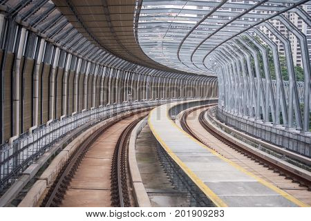 Malaysia MRT (Mass Rapid Transit) railway, a transportation for future generation.