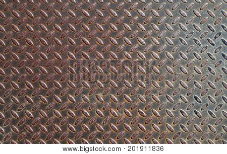 heavy metal rusty diamondplate diamond non-skid texture metallic surface