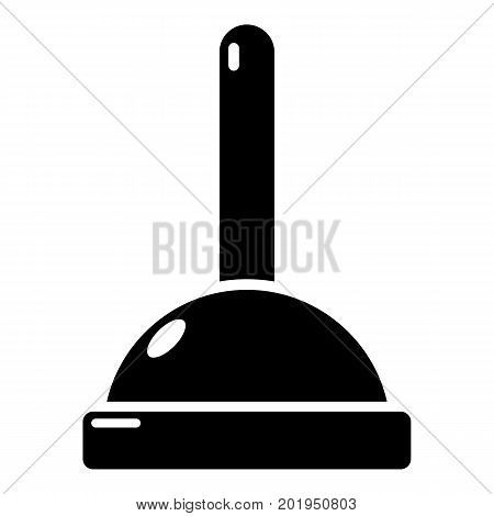 Plunger icon. Simple illustration of plunger vector icon for web