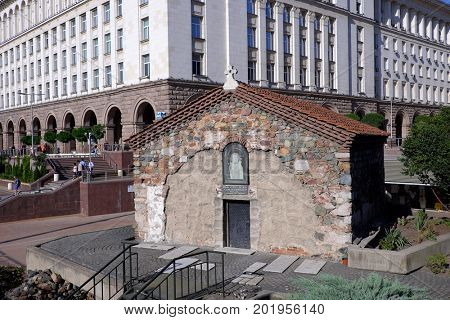 Church of St. Petka of the Saddlers is a medieval Bulgarian Orthodox church in Sofia, Bulgaria