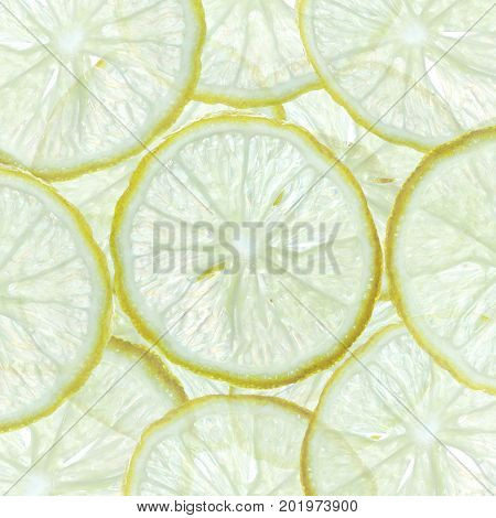Slice of fresh lime pattern for background design.