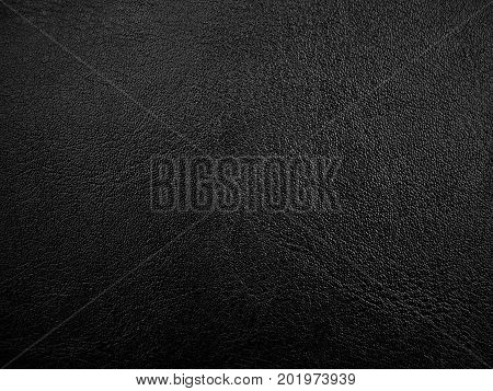 black leather texture for background design .
