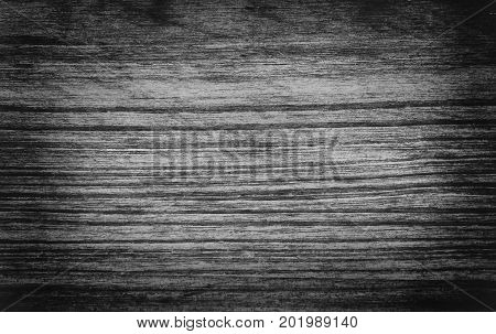 Abstract Rustic Surface Dark Wood Table Texture Background. Close Up Rustic Dark Wall Made Of White