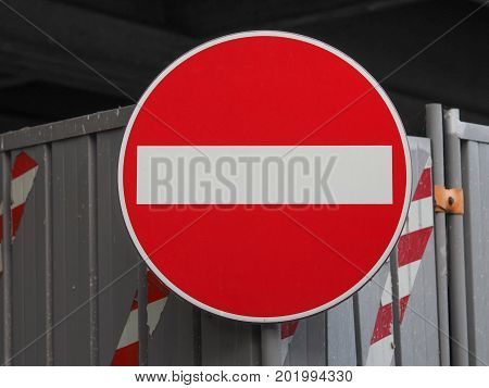 No Entry Sign