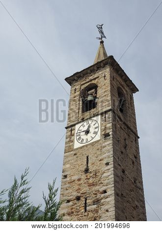 View Of Settimo Vittone Old City Centre