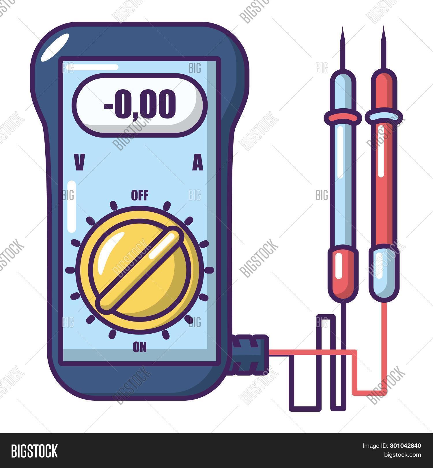 Ammeter Icon. Cartoon Image & Photo (Free Trial) Bigstock