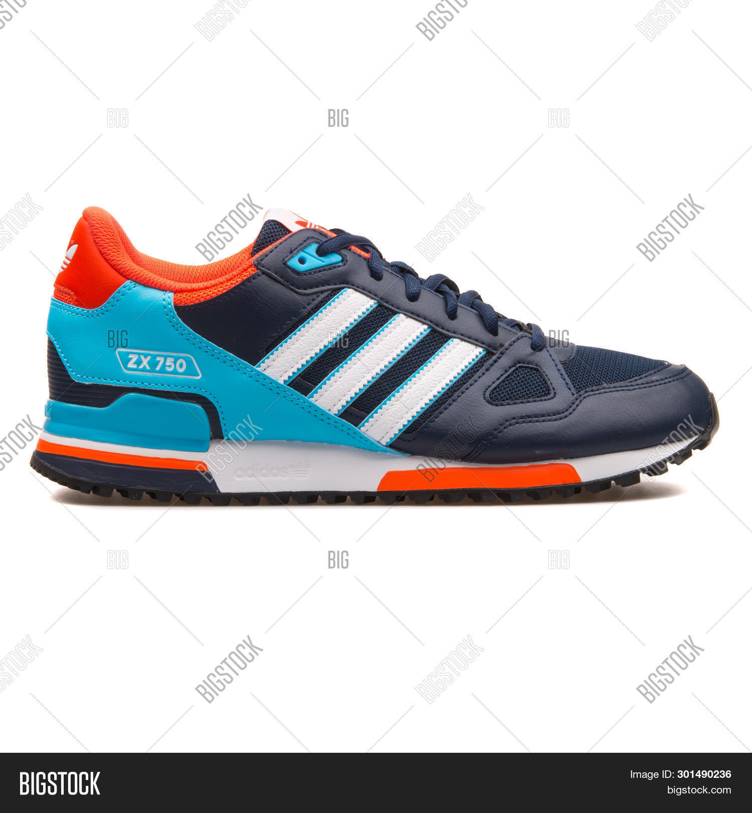 zx 750 navy blue orange
