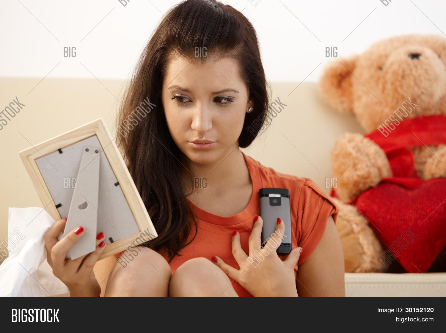 I Was Broken From A Young Age Heart-broken Teenage Image & Photo (Free Trial) | Bigstock