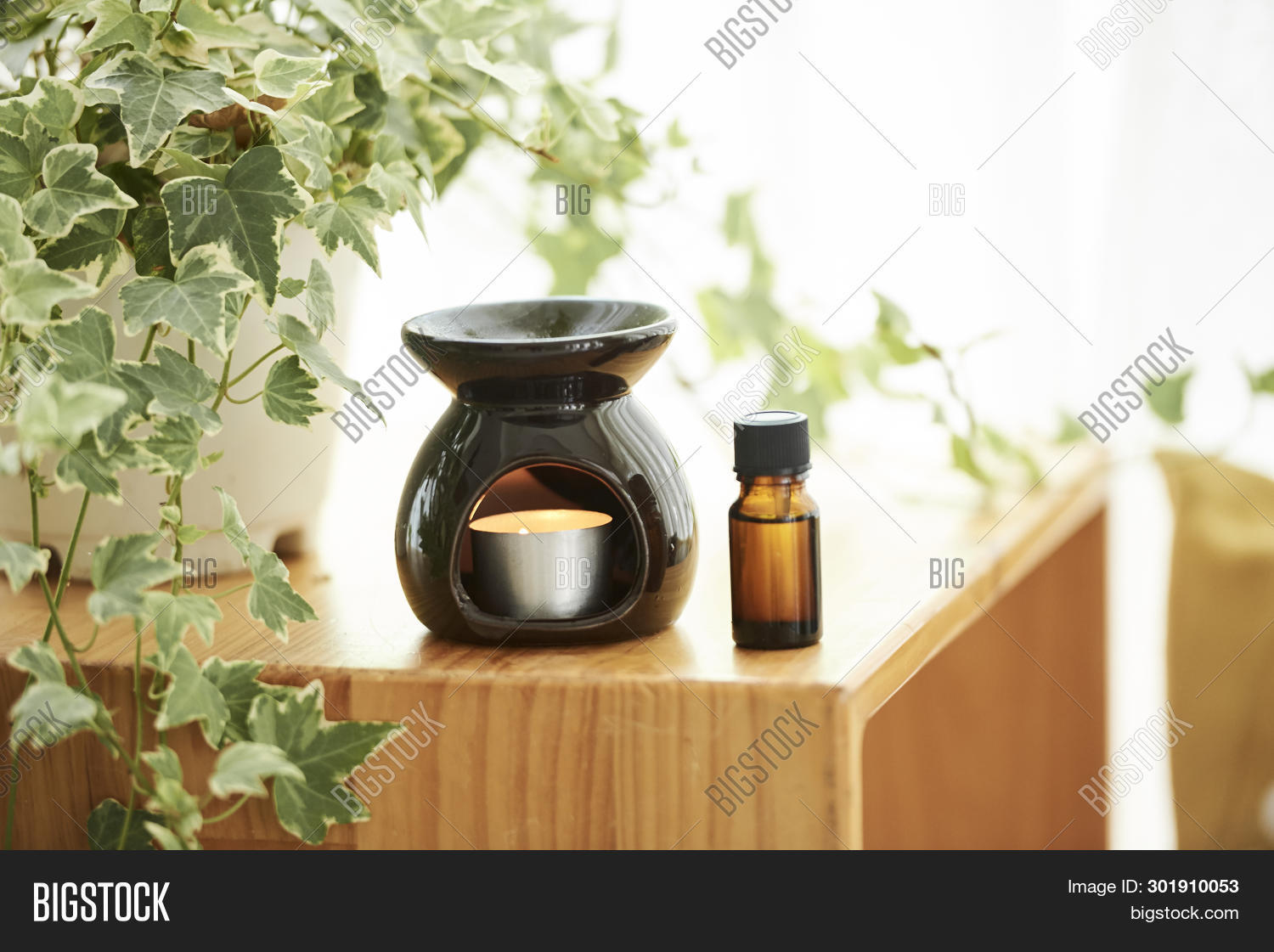 Aroma Lamp Burning Image & Photo (Free Trial) Bigstock