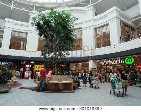 Melbourne, Australia - December 9, 2018: David Jones Department Store At The Glen Shopping Centre In