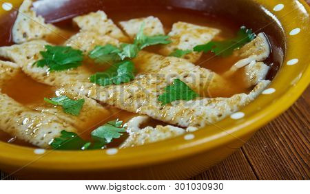 Austrian Frittatensuppe