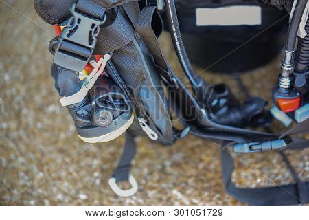 Regulator On Buoyancy Control Device Equipment Scuba Diver