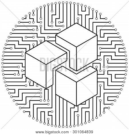 Zencash - Cryptocurrency Coin. Vector Thin Line Design Single Isolated Icon. Lineart Illustration On