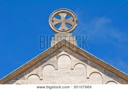 Madonna della Scala Abbey. Noci. Puglia. Italien.