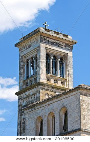 Madonna della Scala Abbey. Noci. Puglia. Italien.