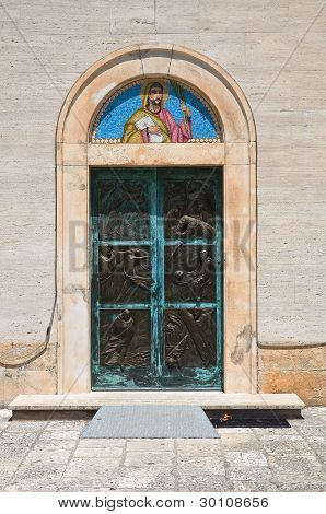 Madonna della Scala Abbey. Noci. Puglia. Italien.