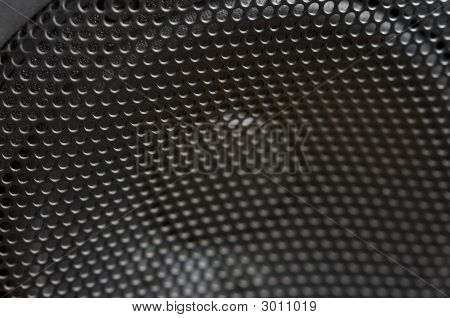Abstract Macro Of Speaker Mesh