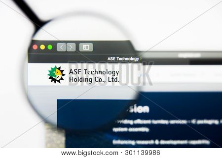 Richmond, Virginia, Usa - 9 May 2019: Illustrative Editorial Of Ase Technology Holding Co., Ltd. Web