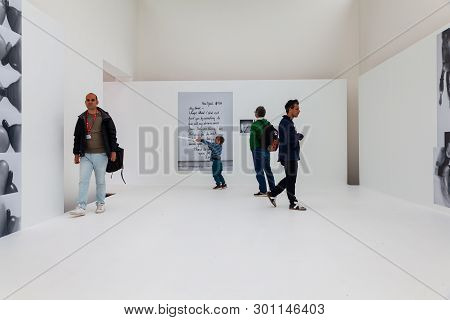 Venice, Italy - May 08: The Austria Pavilion Titled 