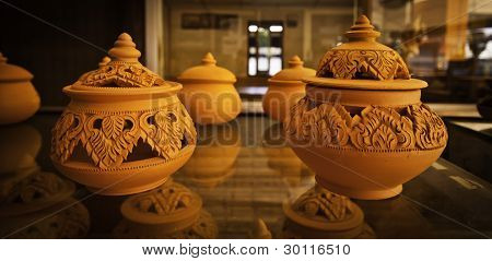 La poterie Flora Orange