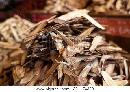 group stacks of traditional Chinese medicine, Astragali Radix