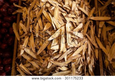 group stacks of traditional Chinese medicine, Astragali Radix