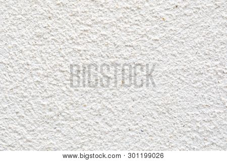 White wall with cement brick surface