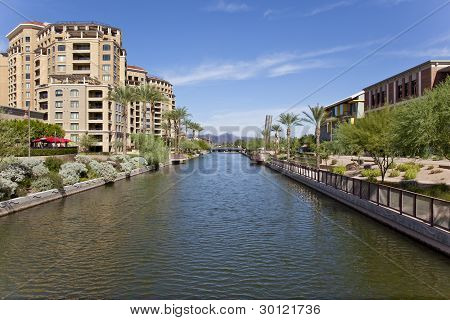 Scottsdale Arizona Waterfront kvarter