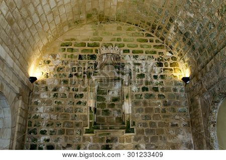 Entrance Of The St. James Counterguard In Valletta, Malta