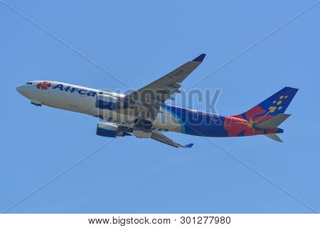 Airplane Taking-off From Kansai Airport