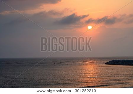 Sunset In Taijiang National Park, Tainan, Taiwan