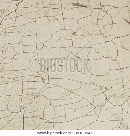 Blanco de textura, crema de laca de nitrocelulosa vintage.