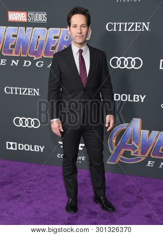 LOS ANGELES - APR 22:  Paul Rudd arrives for the 