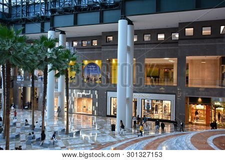 New York, Ny - Apr 14: Brookfield Place In Manhattan, New York, As Seen On April 14, 2019. Also Know