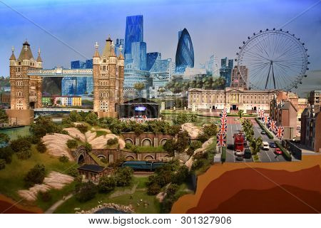 New York, Ny - Apr 14: Gulliver\'s Gate In Manhattan, New York, As Seen On April 14, 2019. It Is A T