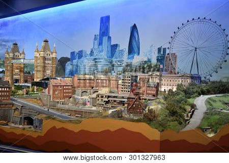 New York, Ny - Apr 14: Gulliver\'s Gate In Manhattan, New York, As Seen On April 14, 2019. It Is A T