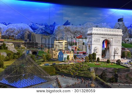 New York, Ny - Apr 14: Gulliver\'s Gate In Manhattan, New York, As Seen On April 14, 2019. It Is A T