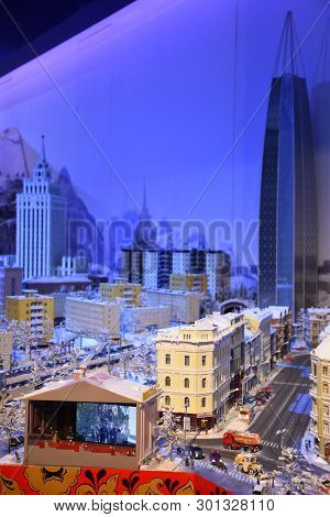 New York, Ny - Apr 14: Gulliver\'s Gate In Manhattan, New York, As Seen On April 14, 2019. It Is A T
