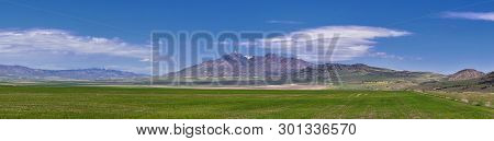 Tremonton And Logan Valley Landscape Views From Highway 30 Pass, Including Fielding, Beaverdam, Rive
