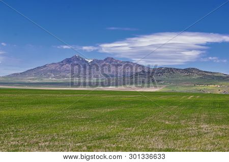 Tremonton And Logan Valley Landscape Views From Highway 30 Pass, Including Fielding, Beaverdam, Rive
