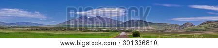 Tremonton And Logan Valley Landscape Views From Highway 30 Pass, Including Fielding, Beaverdam, Rive