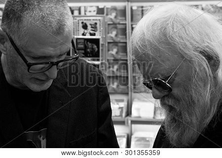 Belgrade, Serbia - May 13: Elektricni Orgazam (electric Orgasm), Serbian Rock And Roll Band Record P