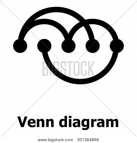 Venn Diagramm Icon. Simple Illustration Of Venn Diagramm Icon For Web.