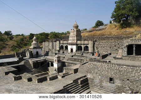 Gaumukh Temple From Lonar In Buldhana District, Maharashtra, India.