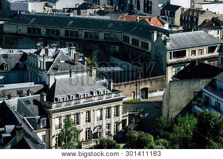 Reims France May 15, 2019 View Of The City Of Reims From The Top Of The Notre Dame De Reims Cathedra