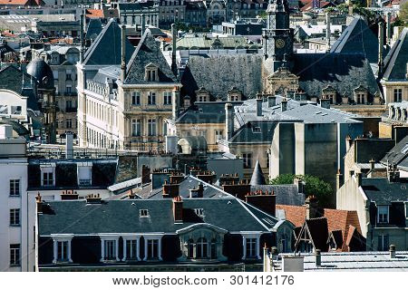Reims France May 15, 2019 View Of The City Of Reims From The Top Of The Notre Dame De Reims Cathedra