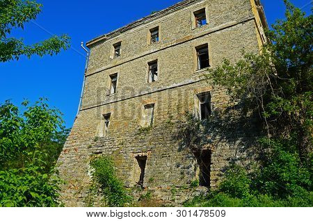 The Military Barracks Of Kamianets-podilsk, Ukraine. Construction From 1780 To 1788. Architect Stani
