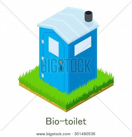 Bio-toilet Icon. Isometric Illustration Of Bio-toilet Icon For Web.